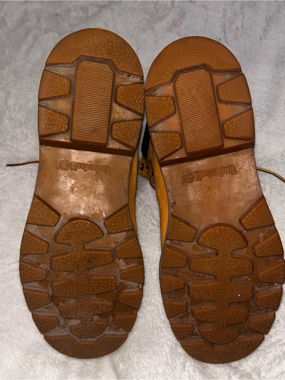 Timberland Wheat Nubuck Work Boots with Brown Collar - Picture 10 of 14